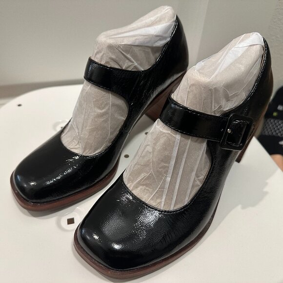 Sofft Shauna Black Patent Leather Heel NWT - Picture 2 of 9